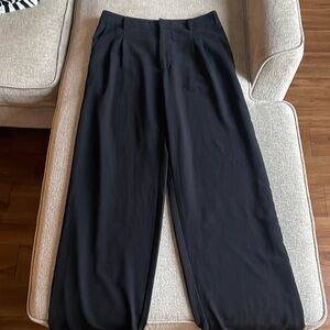 High Waisted Wide Leg Trousers